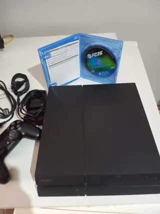 PS4 (PlayStation 4) + FC26 + Mando
