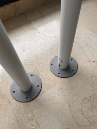 Tavolo da scrivania in bambù e legno