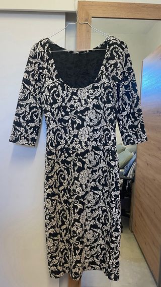 Vestido elegante estampado floral