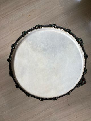 Djembe Tambor Africano Madera Tallada