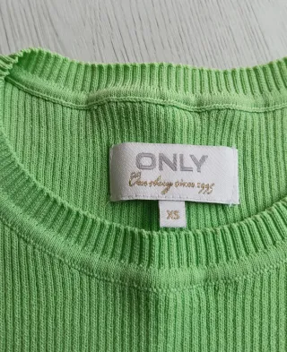 Camiseta verde Only Talla XS