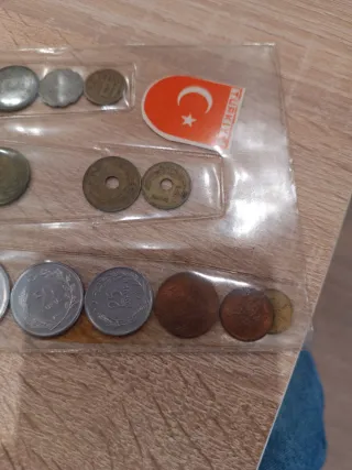 Lote monedas Turquía 1935-1975