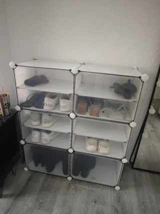Zapatero modular organizador de zapatos