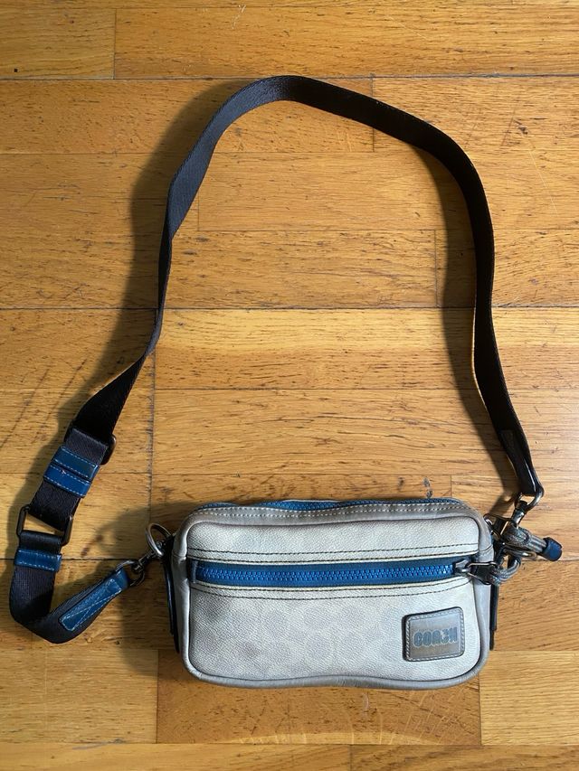 Borsa a tracolla piccola in pelle Coach