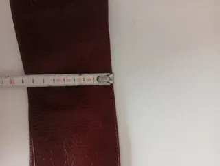 Cinturón de cuero mujer con hebilla redonda