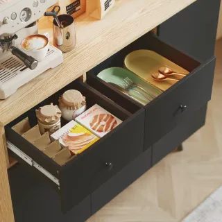 Alacena Cocina 6 Puertas LED RGB