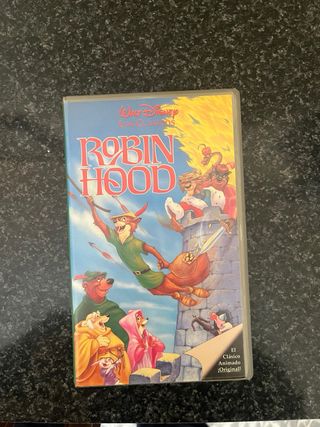 Películas VHS Disney: Hércules y Pinocho