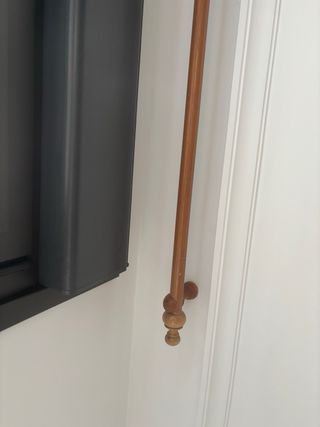 Cortinas blancas de tela