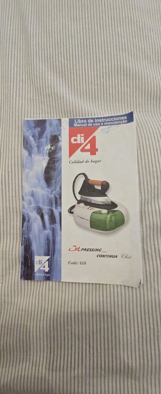 Plancha vapor con centro de planchado DI4 Jet Pres