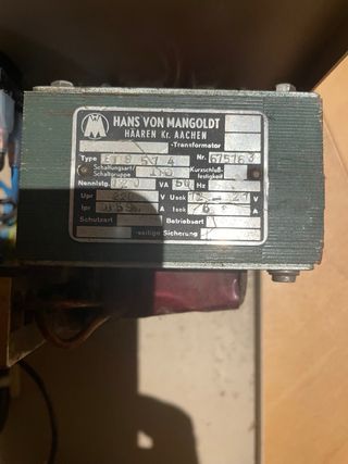 Transformador 230/12 V 120 W