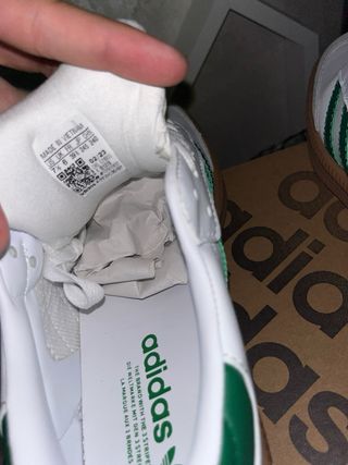 Adidas Samba XLG Blancas y Verdes