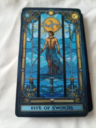PRECIOSA. cartas del tarot de staned Glass