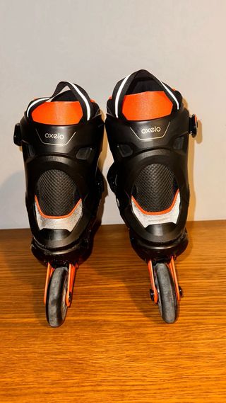 Patines Oxelo Adulto Negro Naranja No 43