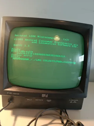 Amstrad CPC6128 128K Ordenador Personal