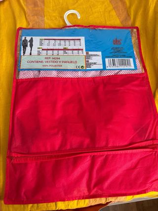 Traje Chulapa Niña Rojo Lunares 6 meses-1 año