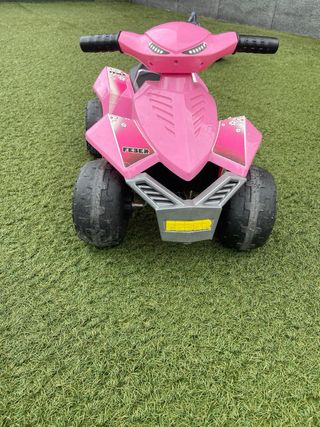 Moto 4 Ruedas Feber Quad Racy Rosa