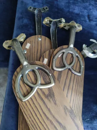 Ventilador de Techo Madera y Metal
