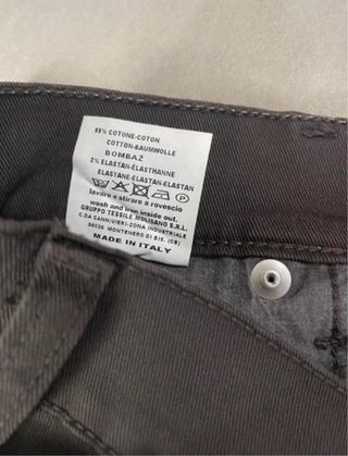 Pantaloni Holiday grigi taglia M
