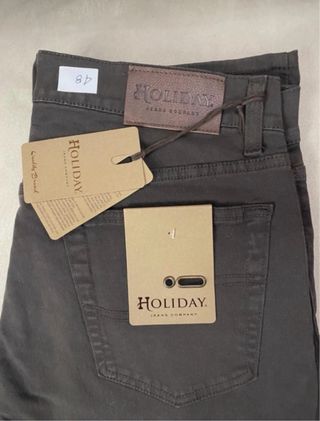Pantaloni Holiday grigi taglia M