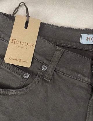 Pantaloni Holiday grigi taglia M