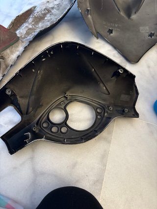 Carenado Yamaha Jog R / RR Negros  agunos rasguños