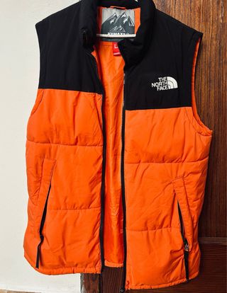 Chaleco The North Face Negro/Naranja