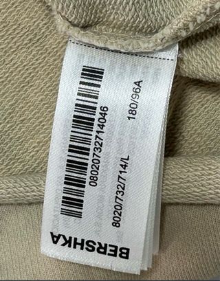 Camiseta Bershka Tie-Dye Tempest Talla L