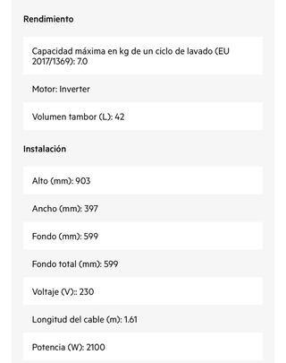 Lavadora AEG Carga Superior 7kg