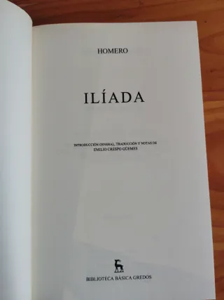 Libro.. Homero