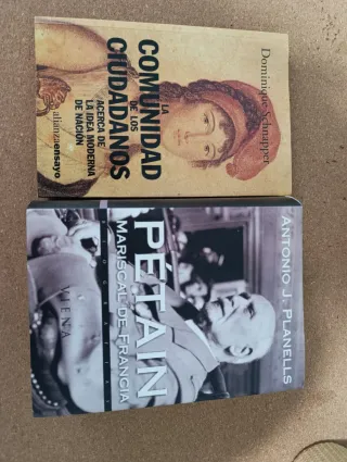 Pack libros petain+nación moderna