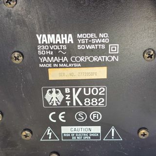 Subwoofer Yamaha YST-SW40 Ativo