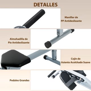 Máquina de Remo Ajustable 12 Niveles