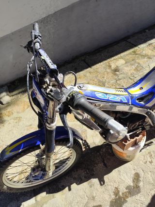 Moto de Trial gasgas 321