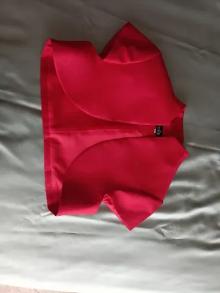 Vestido fiesta rosa con torera