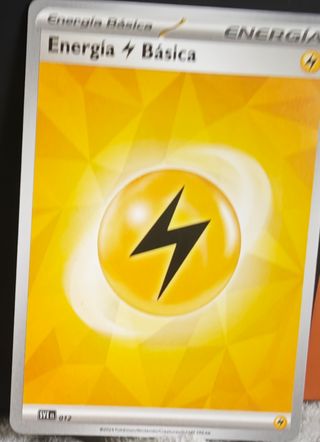 Carta Pokémon Energía Rayo Básica