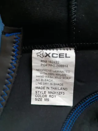 Neopreno Xcel Azul