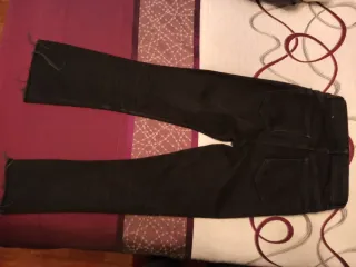 Pantalones Zara campana negros mujer