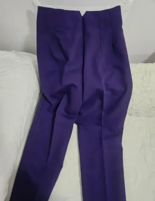 Pantalón Zara Morado Talla M