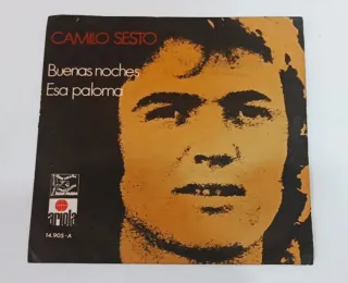 Camilo Sesto. Lote 8 Vinilos ( Single ). Pop.Latin