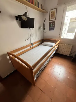 Cama articulada eléctrica