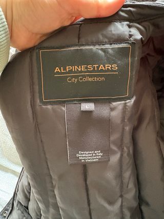 Chaqueta Moto Mujer Alpinestars Kai Drystar Negra