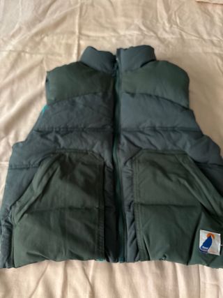 Chaleco niño Zara verde talla 6-7