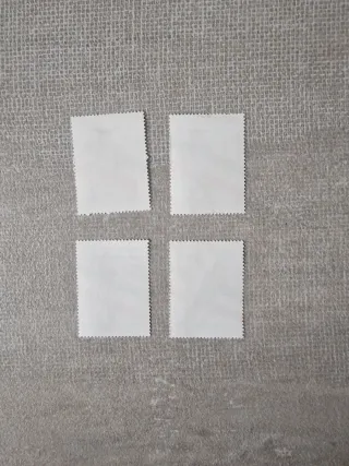 Serie francobolli vintage calcio Italia '90