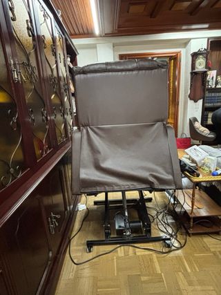 Sillón levanta personas de piel