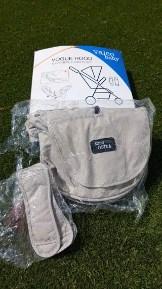 Sin estrenar. Capota y protectores ValcoBaby Snap4