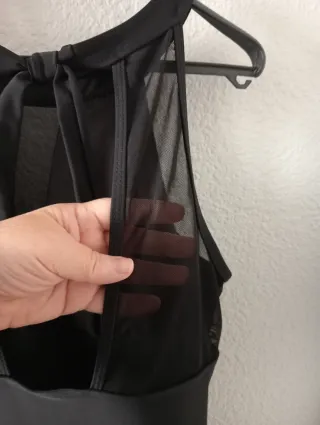 Bañador negro con falda