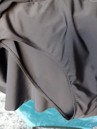 Bañador negro con falda