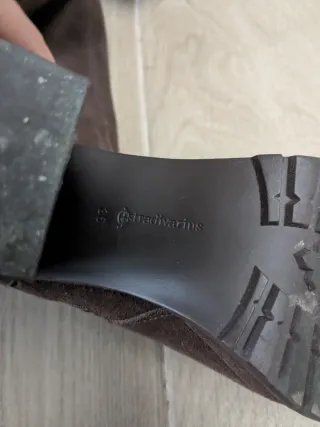 Botas altas de ante mujer