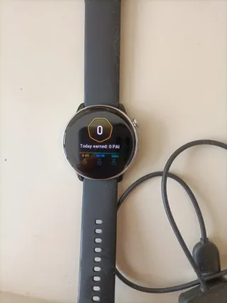 Smartwatch Gris y Plateado