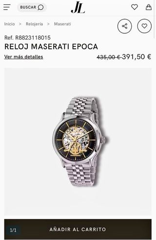 Reloj Maserati Epoca Automático R8823118015